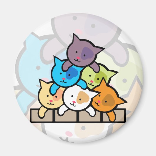 Aimant Chats (Devant)