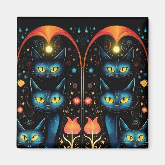 Aimant chats (Devant)