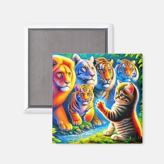 Aimant Chats (Recto/Verso)