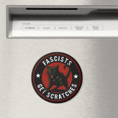 Aimant Chats contre les fascistes (In Situ (Lave-vaisselle))