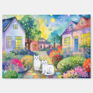 Aimant Chats dans le quartier