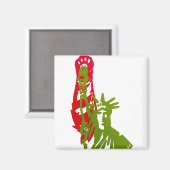 Aimant Chats et Chats Dames pour l'aimant Kamala Harris (Recto/Verso)