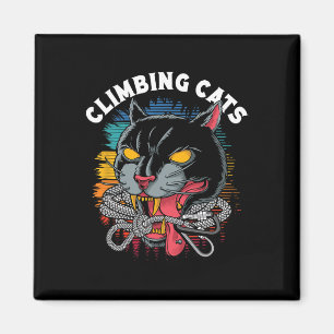 Aimant Chats grimpeurs Bloc Escalade Grimpeur
