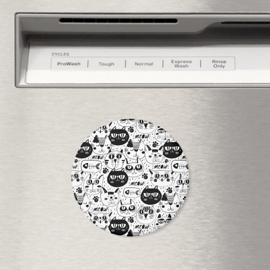 Aimant Chats mignons (In Situ (Lave-vaisselle))