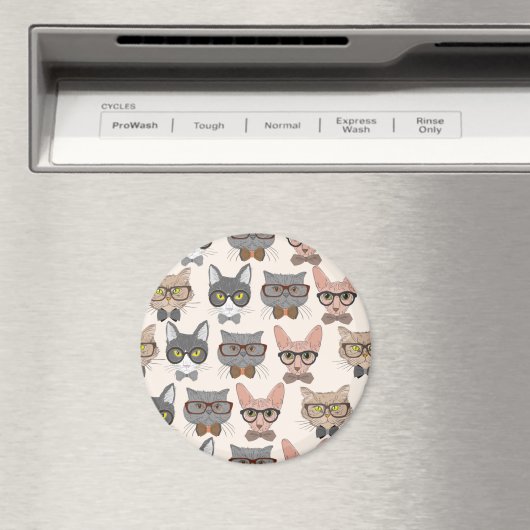 Aimant Chats mignons (In Situ (Lave-vaisselle))
