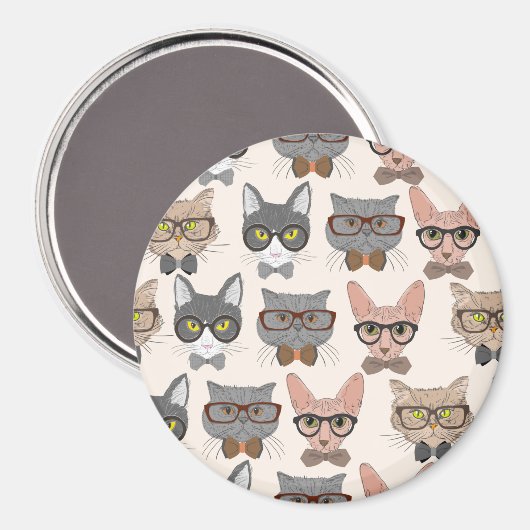 Aimant Chats mignons (Recto/Verso)