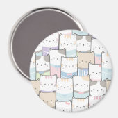 Aimant Chats mignons (Recto/Verso)