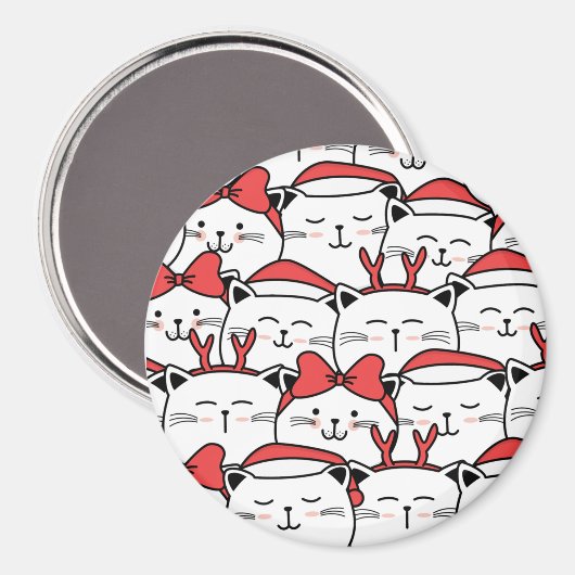 Aimant Chats mignons (Recto/Verso)