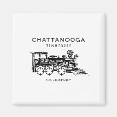 Aimant Chattanooga Choo 2e amendement (Devant)