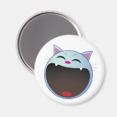 Aimant chatte riant (Recto/Verso)