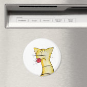 Aimant chatte sassy (In Situ (Lave-vaisselle))