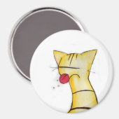 Aimant chatte sassy (Recto/Verso)