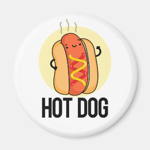 Aimant Chaud Chien Funny Snack Pun
