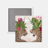 Aimant Chaud House Leopards | Une paire (Recto/Verso)