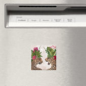 Aimant Chaud House Leopards | Une paire (In Situ (Lave-vaisselle))