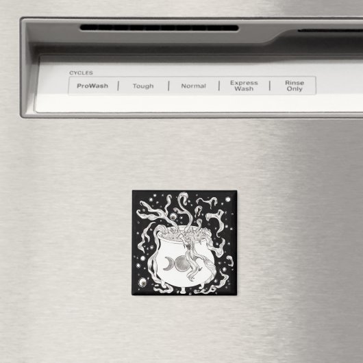 Aimant Chaudron aux sorcières Macbeth (In Situ (Lave-vaisselle))