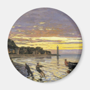 Aimant Chauffage d'un bateau, Honfleur