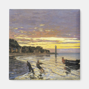 Aimant Chauffage d'un bateau, Honfleur