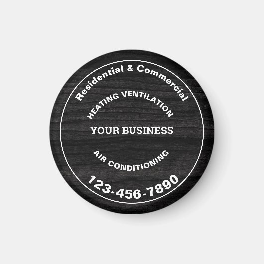 Aimant Chauffage, ventilation et climatisation (Devant)