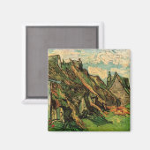 Aimant Chaumières en grès par Vincent van Gogh (Recto/Verso)