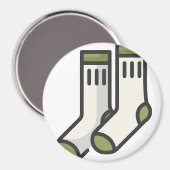 Aimant chaussettes (Recto/Verso)