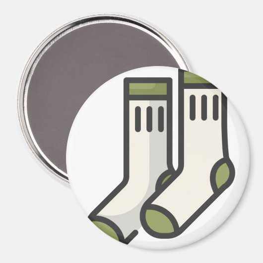 Aimant chaussettes (Recto/Verso)