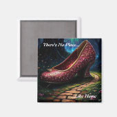 Aimant Chaussons Ruby : (Recto/Verso)