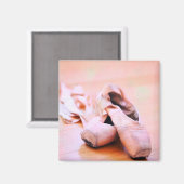 Aimant Chaussure de ballet rose Pointe Chaussures Modèle  (Recto/Verso)