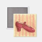 Aimant Chaussure rouge (Recto/Verso)