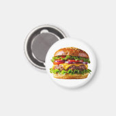 Aimant ChaussureHabille hamburger empilé thic (Recto/Verso)