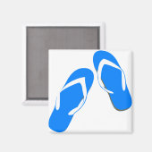 Aimant Chaussures bleues (Recto/Verso)