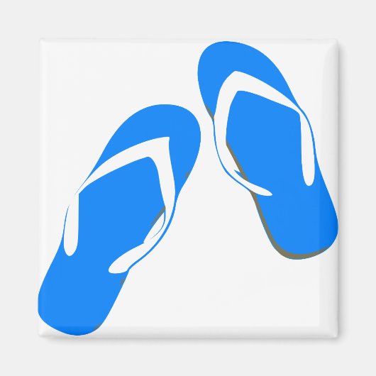 Aimant Chaussures bleues (Devant)
