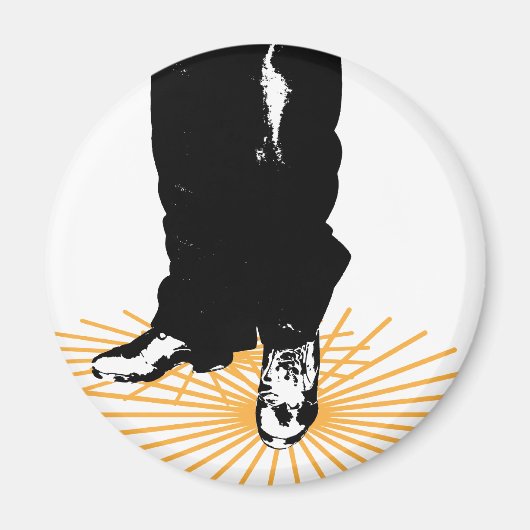 Aimant Chaussures dansantes (Devant)