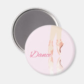 Aimant Chaussures de ballet de danse (Recto/Verso)