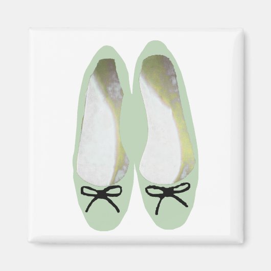 Aimant Chaussures vertes (Devant)