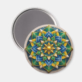 Aimant Chaveiro Mandala Luxo - 01 (Recto/Verso)