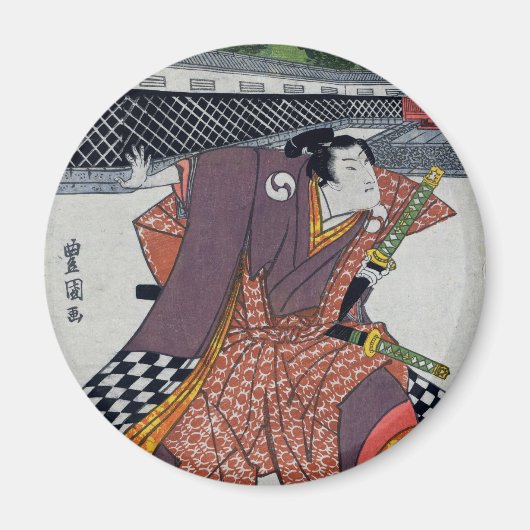 Aimant Checker Samurai (Devant)