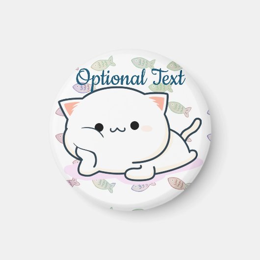 Aimant Cheeky Kawaii Style Kitten (Devant)