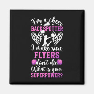 Aimant Cheer Ckspot Cheerleading Ckspot Drôle Femmes Bla