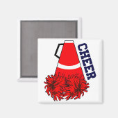 Aimant Cheer Megaphone (Recto/Verso)