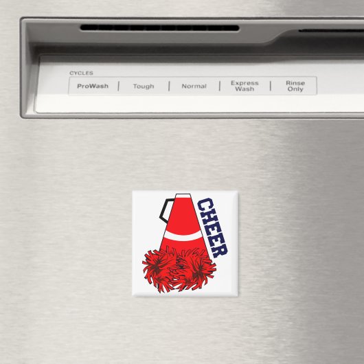 Aimant Cheer Megaphone (In Situ (Lave-vaisselle))