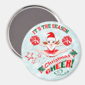 Aimant Cheerleader's Christmas Cheer (Recto/Verso)