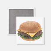 Aimant Cheeseburger (Recto/Verso)