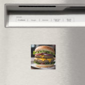 Aimant Cheeseburger (In Situ (Lave-vaisselle))