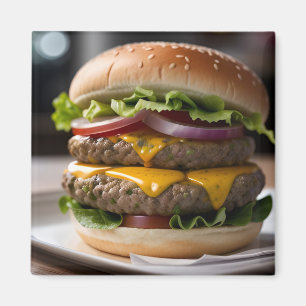 Aimant Cheeseburger