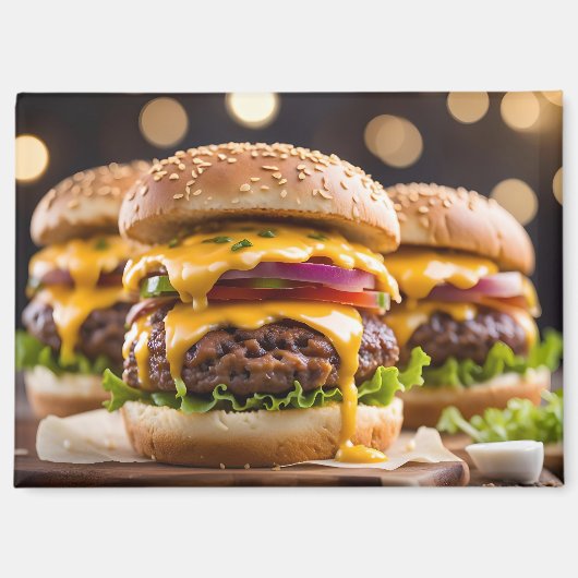 Aimant Cheeseburgers (Recto)