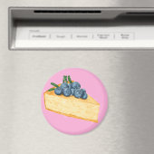 Aimant cheesecake aux bleuets (In Situ (Lave-vaisselle))