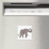 Aimant Cheetah Elephant (In Situ (Lave-vaisselle))