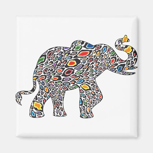 Aimant Cheetah Elephant (Devant)