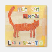 Aimant Cheeto Cat (Devant)